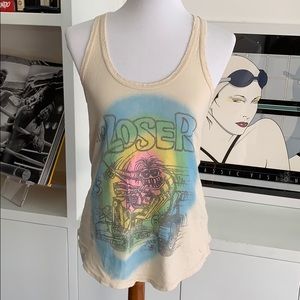 Junk Food Clothing Loser Tank Top - M